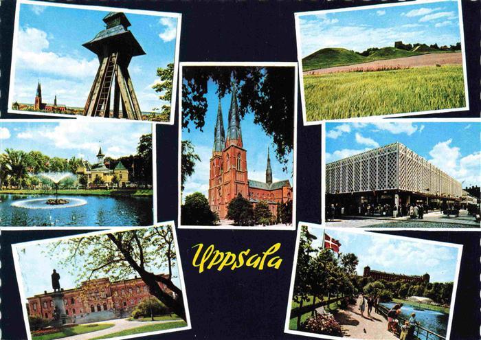 73969539 Uppsala Upsala Suède Tour Lakeside Panorama Church Centre Commercial Pr