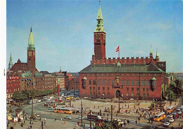 73969540 COPENHAGEN Kobenhavn Kjoebenhavn Copenhagen DK The Town Hall Square