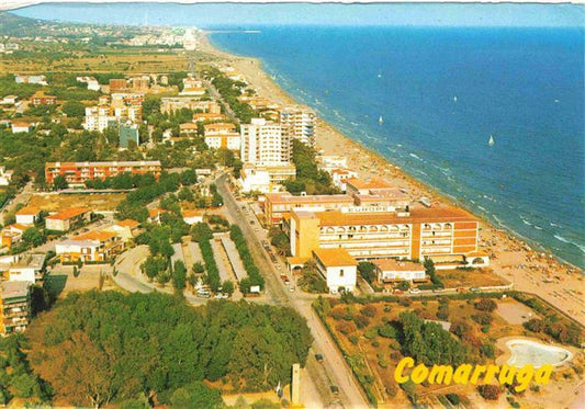 73969549 Comarruga Vendrell Costa Dorada ES Fliegeraufnahme Playa