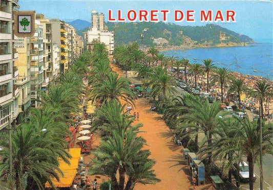 73969555 Lloret de Mar Promenade Strand