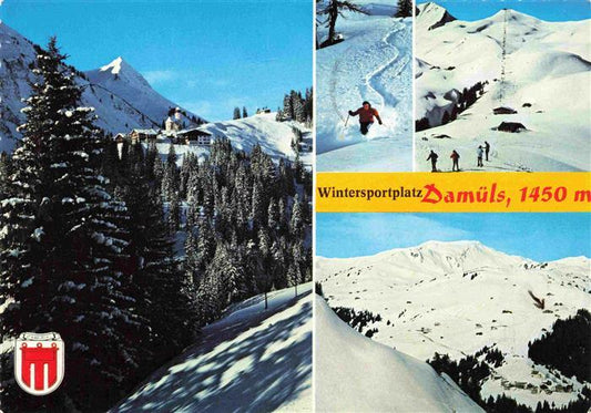 73969572 Damuels Vorarlberg AT Panorama Skipisten