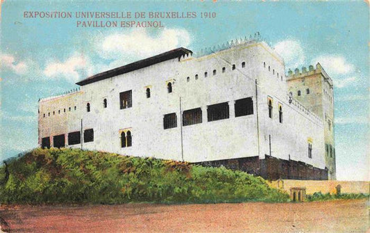 74032483 Exposition Universelle Bruxelles 1910 Pavillon Espagnol