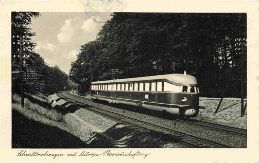 74033670 Eisenbahn Railway Chemin de Fer Ferrovia-- Schnelltriebwagen Mitropa Be