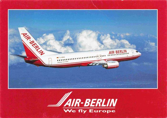 74033922 Flugzeuge Zivil AIR BERLIN