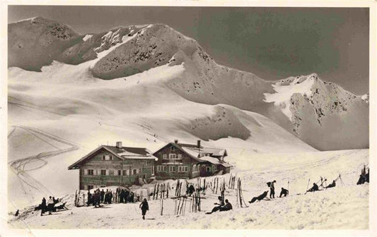 73969494 Schwarzwasserhuette 1651m Vorarlberg AT Schoenstes Skigebiet des Kleinw