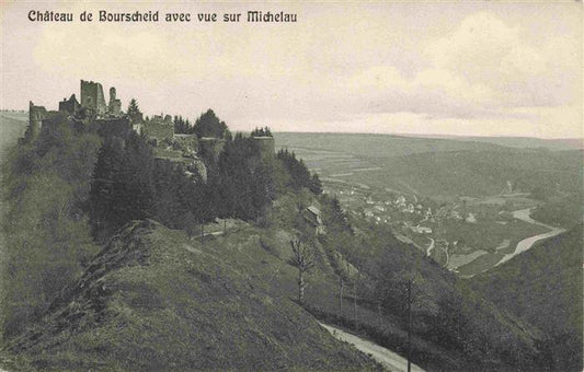 73969614 Bourscheid Luxembourg Château de Bourscheid avec sur Michelau