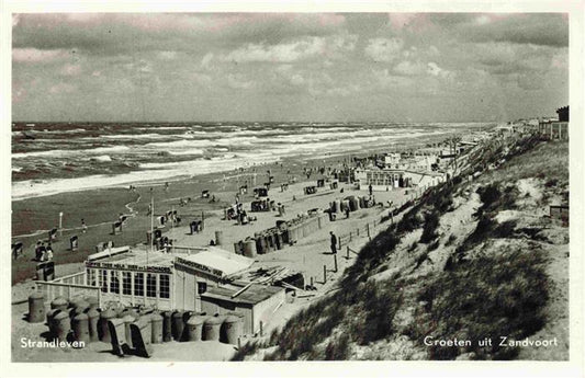 73969689 ZANDVOORT-AAN-ZEE Noord Holland NL Plage panoramique