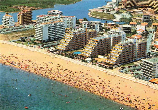 73970292 Rosas Costa Brava Cataluna ES Santa Margararia Playa vista parcial aére