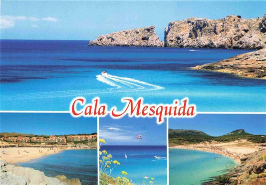 73970541 Cala Mesquida Mallorca ES Coastal panorama beach