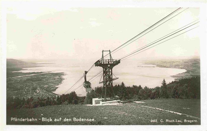 74026037 Seilbahn Cable-Car Telepherique Pfaenderbahn Bodensee Bregenz