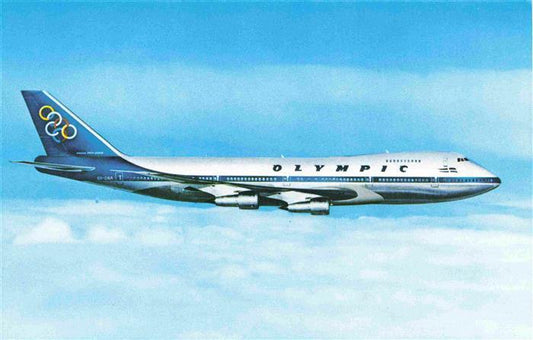 74026039 Flugzeuge Zivil Olympic Boeing 747 200 B Jumbo Jet