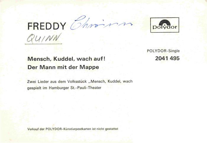 74026049 Quinn Freddy Saenger Band Mensch Kuddel Wach auf