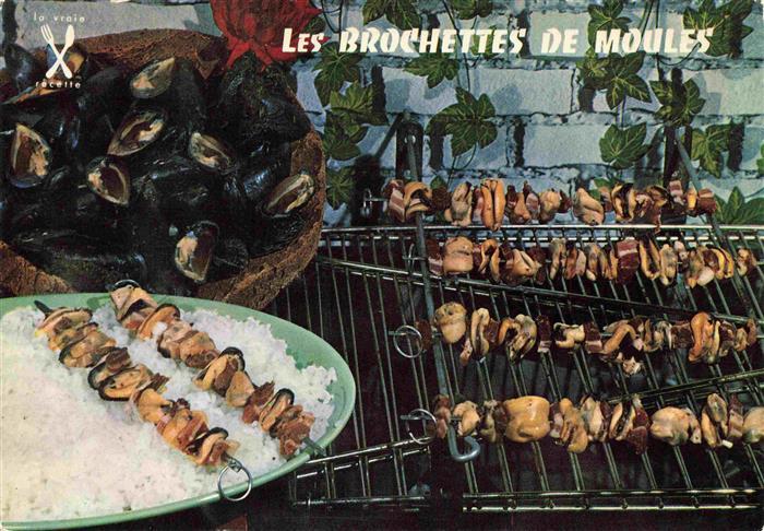 74026967 Rezept Recette-- les Brochettes de Moules