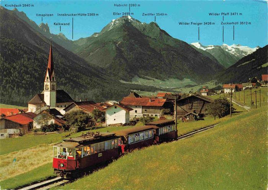 74026975 Eisenbahn Railway Chemin de Fer Telfes im Stubai Tirol