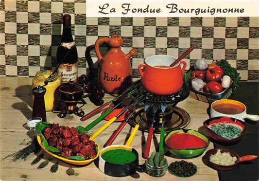 74026998 Rezept Recette-- la Fondue Bourguignonne