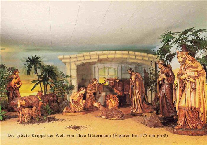 74027282 Krippe Weihnachtskrippe Crib Copier Theo Guetermann Enzkloesterle