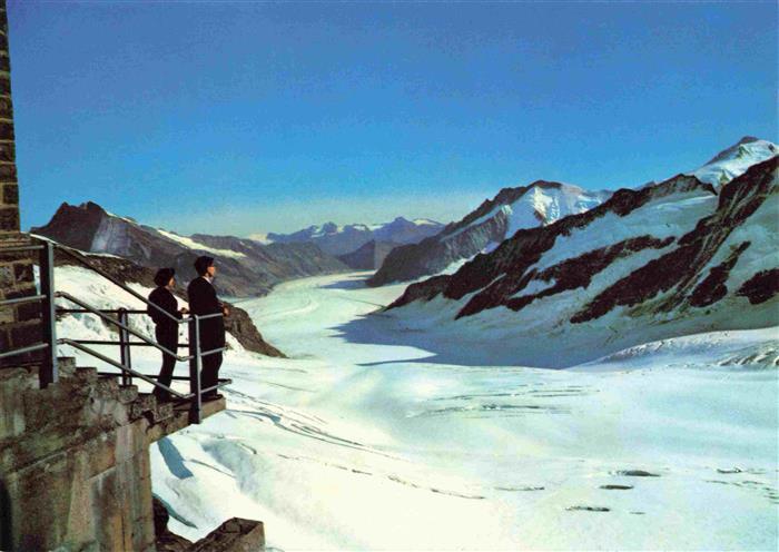 74027901 Gletscher Glacier Glaciar Ghiacciaio-- Jungfraujoch Sphinx Obervatorium