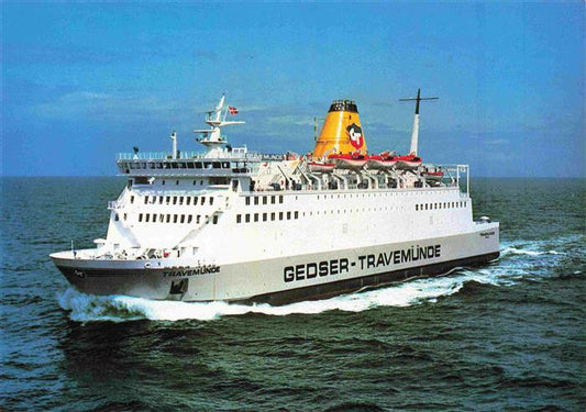 74027918 Schiffe Ships Navires Gedser Travemuende Routen Passagiere