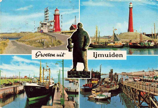 74028226 Leuchtturm Lighthouse Faro Phare-- Ijmuiden