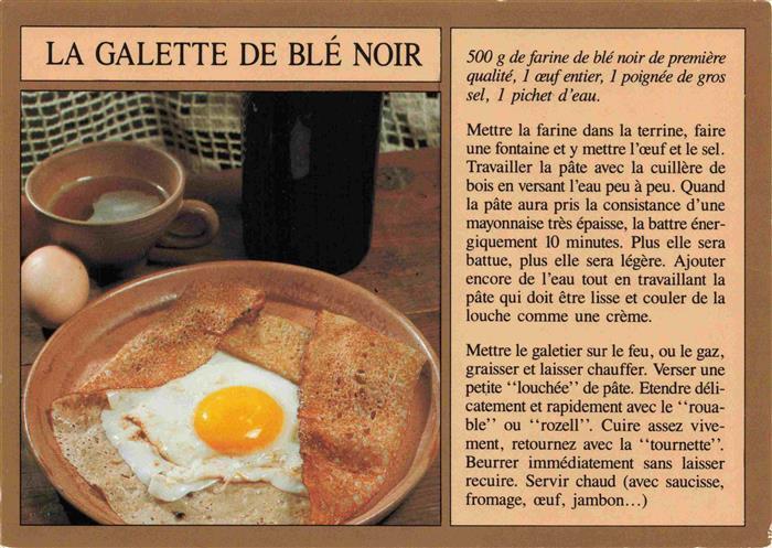 74028234 Rezept Recette-- la Galette de Ble noir