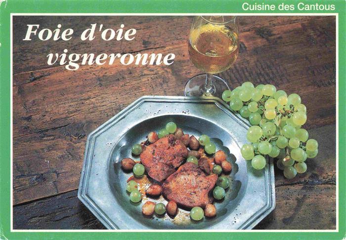 74028249 Rezept Recette-- Foie d'oie vigneronne