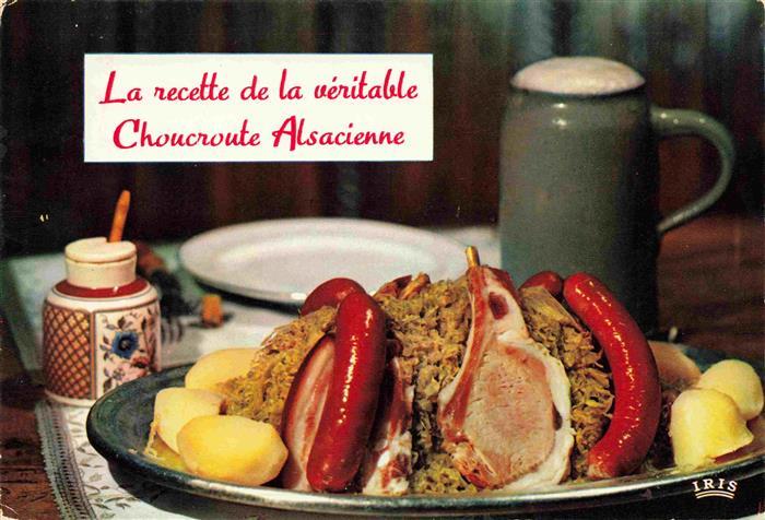 74028250 Rezept Recette-- veritable Choucroute Alsacienne