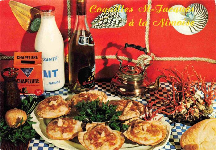 74028658 Rezept Recette-- Coquilles Saint Jacques Nimoises