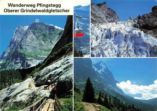 74028689 Gletscher Glacier Glaciar Ghiacciaio-- Grindelwald Pfingsteggbahn Eiger