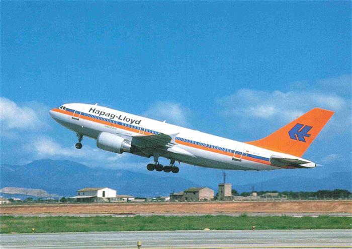 74028693 Flugzeuge Zivil Airbus A 310 Hapag Lioyd