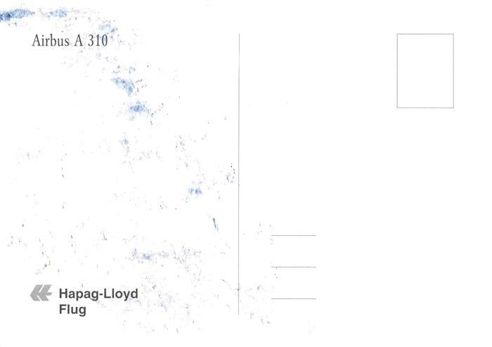 74028693 Flugzeuge Zivil Airbus A 310 Hapag Lioyd