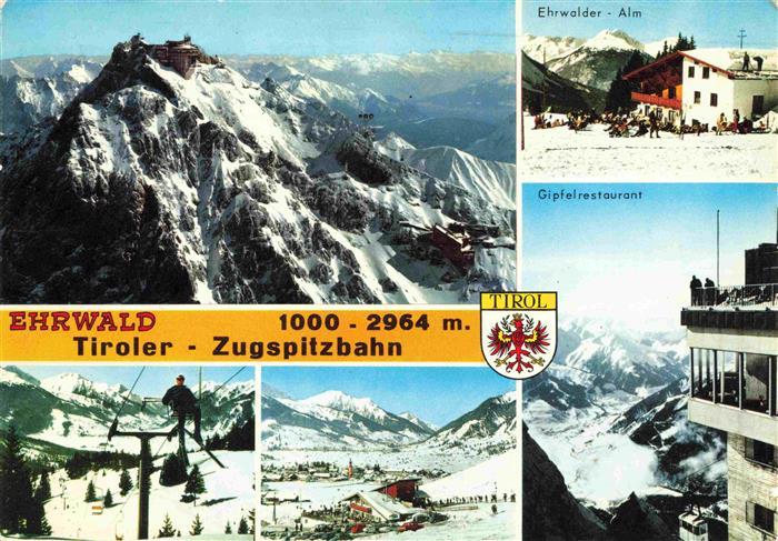 74030151 Gletscher Glacier Glaciar Ghiacciaio-- Sesselbahn Ehrwald Zugspitzbahn