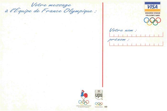 74030691 Olympia  Olympic Games Equipe de France Atlanta