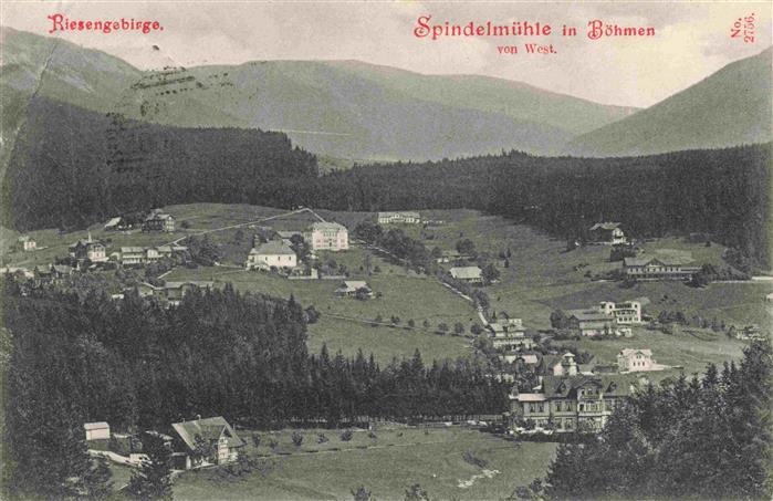 73969996 Spindelmuehle Riesengebirge Spindleruv Mlyn CZ Panorama