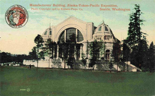 73970068 Seattle Washington USA Manufacturers Building Alaska Yakon Pacific Expo