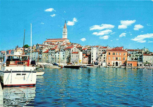 73970605 Rovinj Rovigno Istria Croatia harbor party