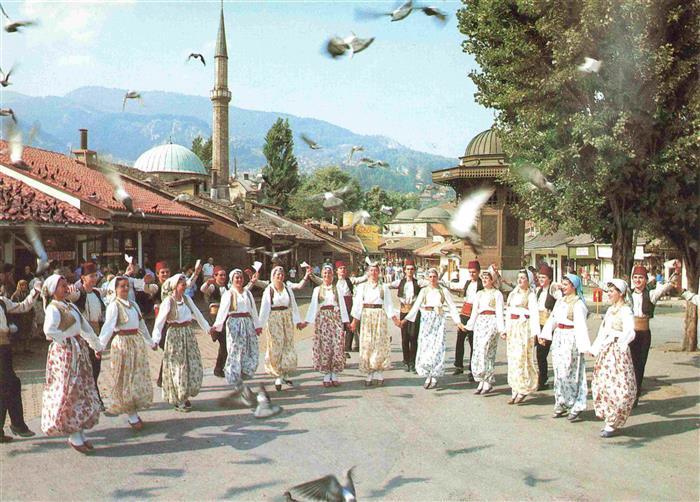 73970688 Sarajevo Bosnia-Herzegovina Folkloregruppe