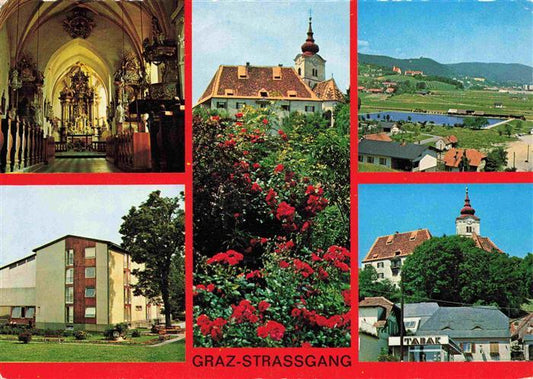 73970713 GRAZ  Steiermark AT Strassgang Kirche Bad Altersheim