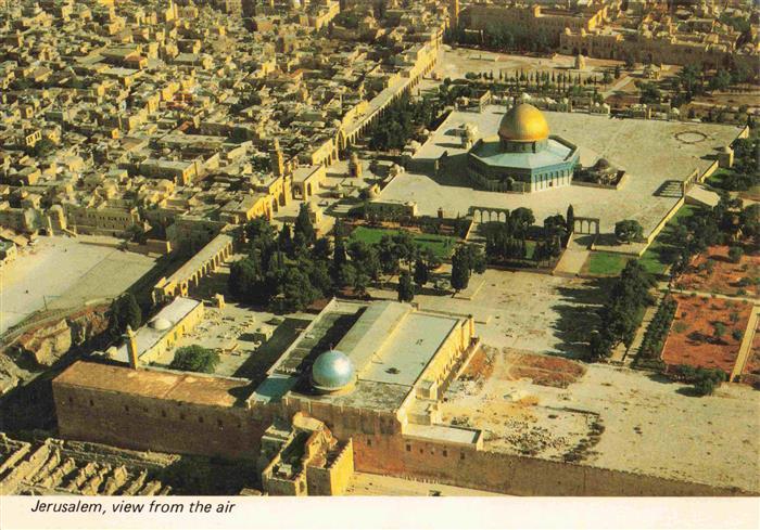 73971726 Jerusalem Yerushalayim Israel aerial photograph