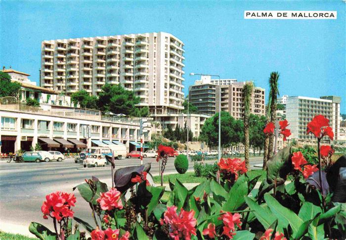 73971741 Palma de Majorque ES Paseo détail maritime