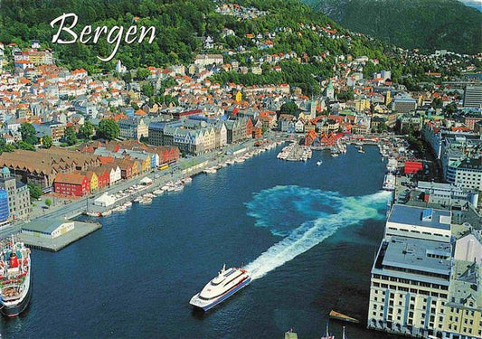 73985415 Bergen Norwegen Hafen