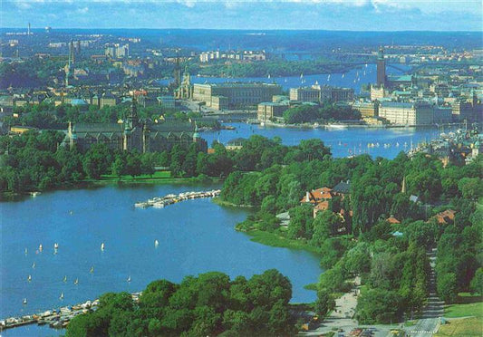 73985416 STOCKHOLM  Sweden Panorama Blick vom Kaknaesturm