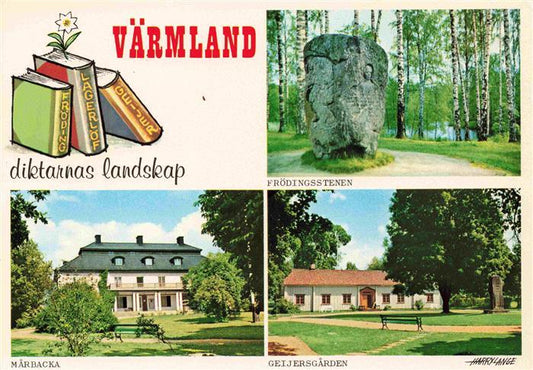 73985829 Vaermland Region Froedingsstenen Marbacka Museum Geijersgarden