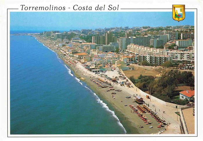 73985492 Torremolinos ES Panorama Costa del Sol vista aérea