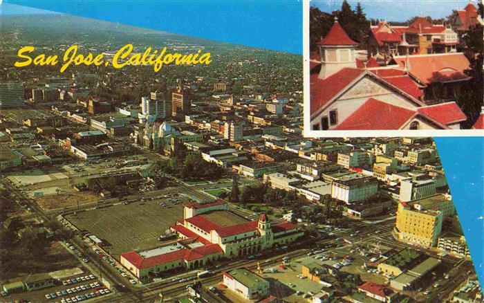 73993827 San Jose California USA Fliegeraufnahme Winchester Mystery House