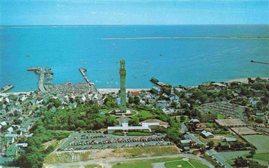 73994148 Cape Cod Massachusetts USA Aerial view of Provincetown