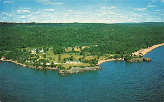 73994152 Two Harbors Minnesota USA Twin Point Resort Fliegeraufnahme