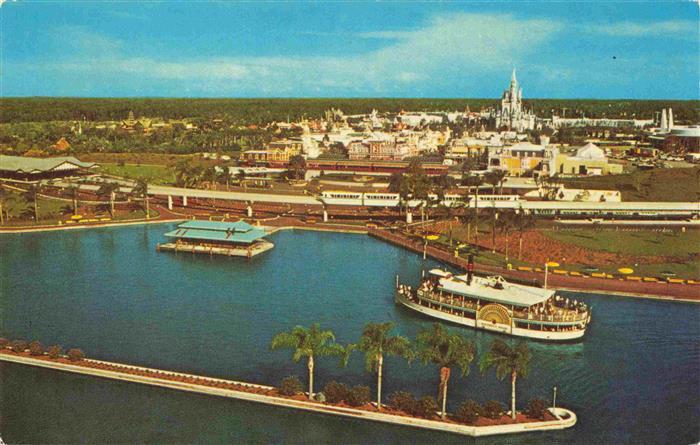 73994154 Disney World Lake Buena Vista Florida USA The Magic Kingdom Steamboats