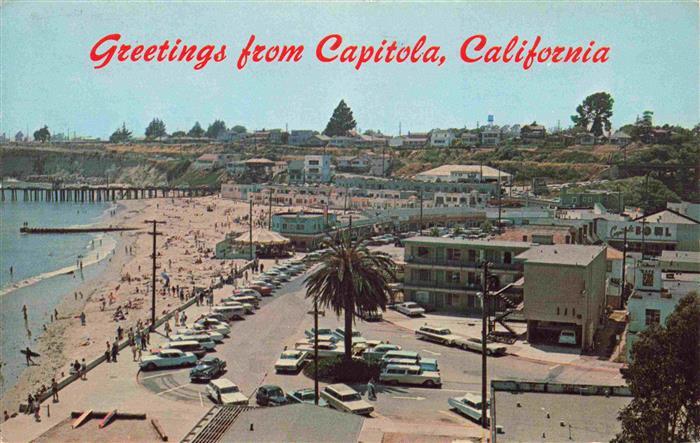 73994179 Capitola California USA Monterey Bay Panorama