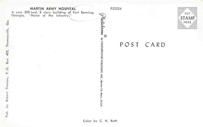 73994186 Fort Benning Géorgie États-Unis Hôpital militaire Martin