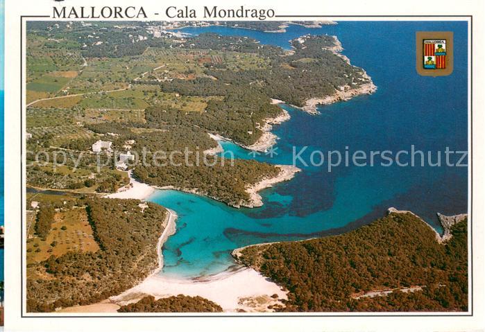 73739846 Mallorca Cala Mondrago Fliegeraufnahme